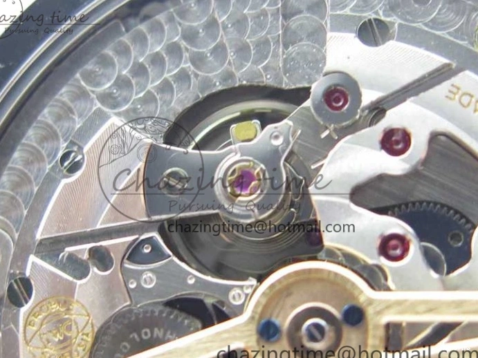 MIROTIME 0314 Portugieser Perpetual Calendar IW503301 V9F 1:1 Best Edition Silver Dial on Black Leather Strap A EyeCatching 7116